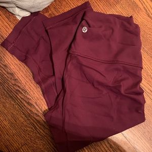 Lululemon cropped align leggings